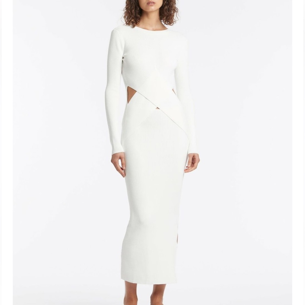 NWT Sir the Label Celena Cut Out Knit Maxi Dress